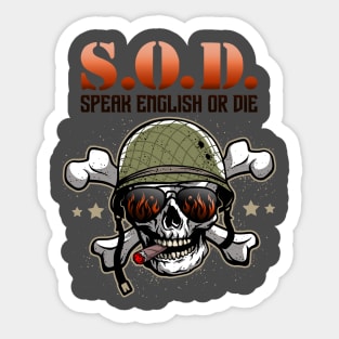 Stormtroopers of Death Rise of the Infidels Sticker